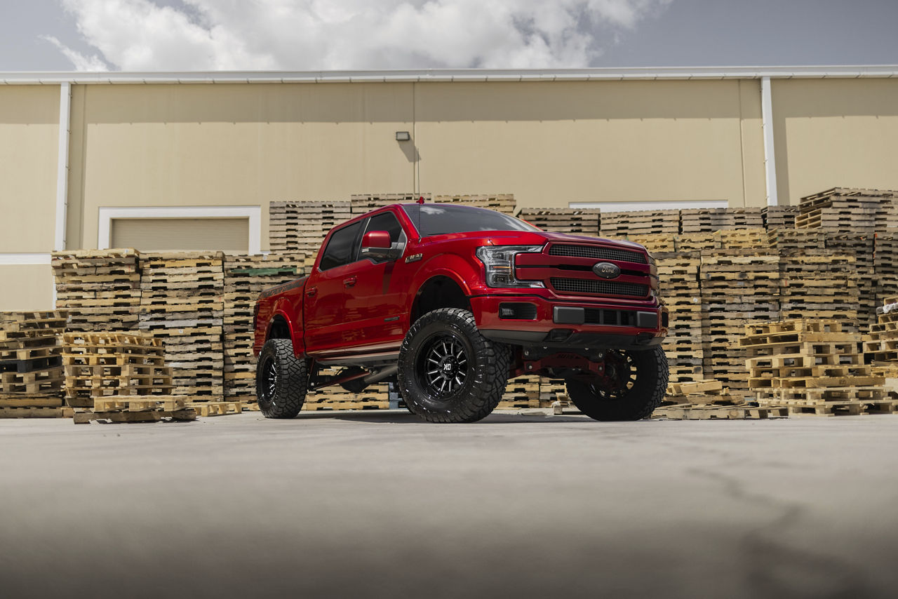 2018 Ford F150 Platinum XD PHOENIX Black XD Wheels